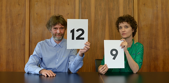 (c) ORF/JOSEPH SCHIMMER Elke Tschaikner und Christian Scheib